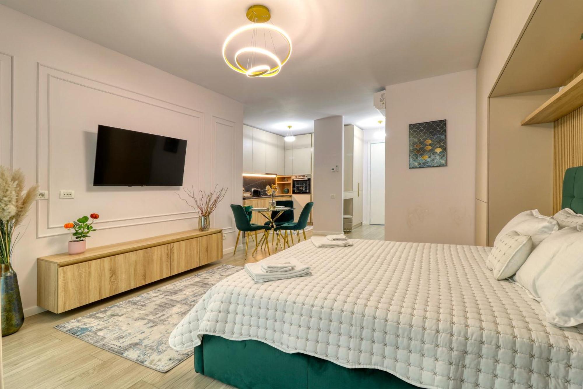 Herastrau Luxury Studios Bucureşti Eksteriør bilde